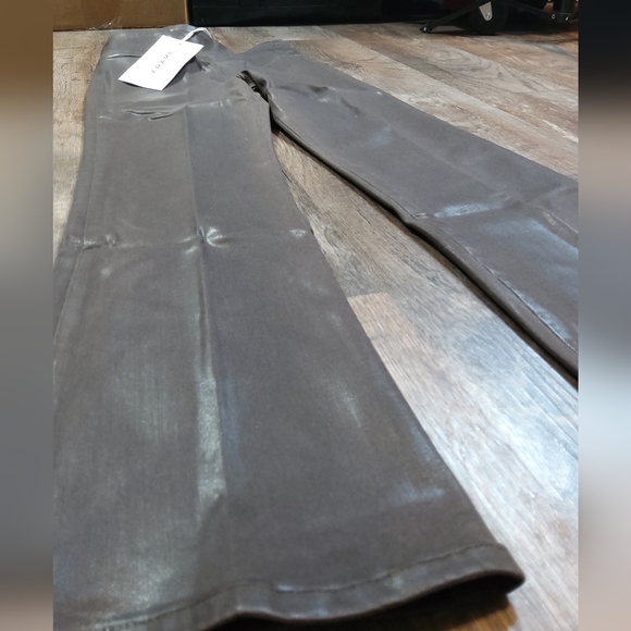 FRAME DENIM Jetset Crop Mini Boot NWT in Espresso Coated - Picture 9 of 16